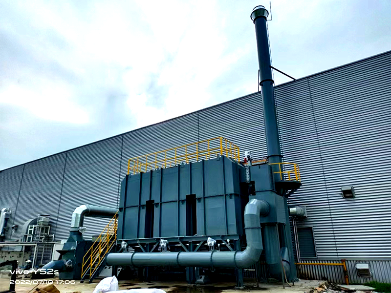 Russian spray painting condition with 10000 air volume RTO