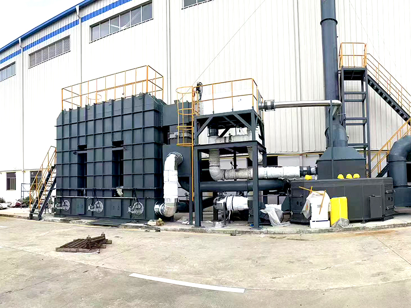 Zeolite roller + RTO project