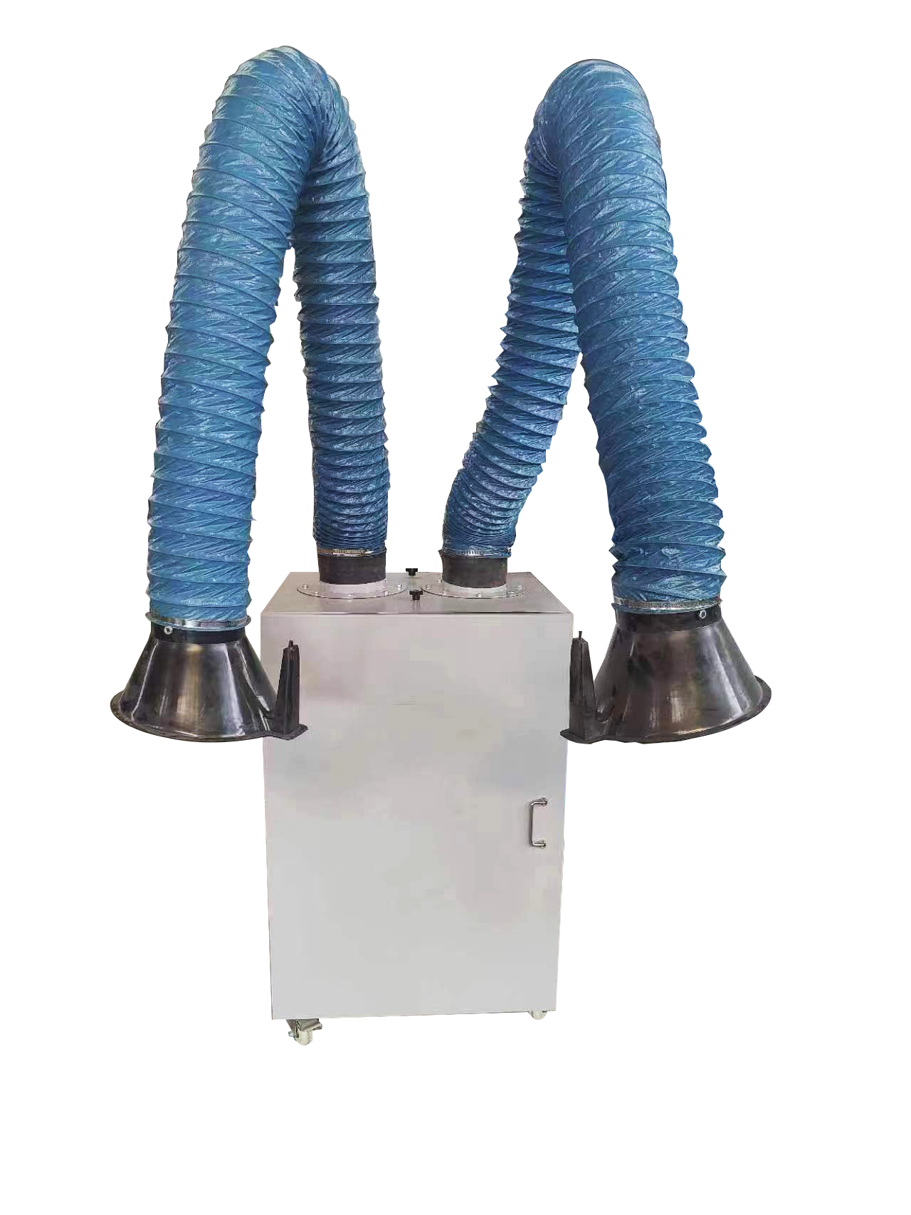 Dual-Arm Welding Fume Extractor Workshop Dust Purifier